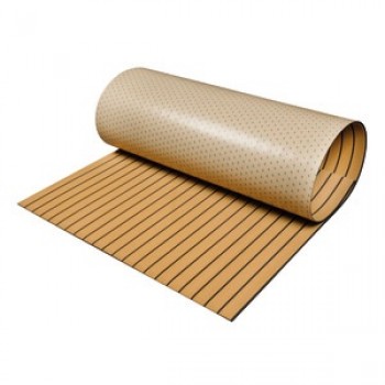 Rivestimento autoadesivo Eva Faux Teak per ponti e coperta in EVA effetto teak - LEGNO